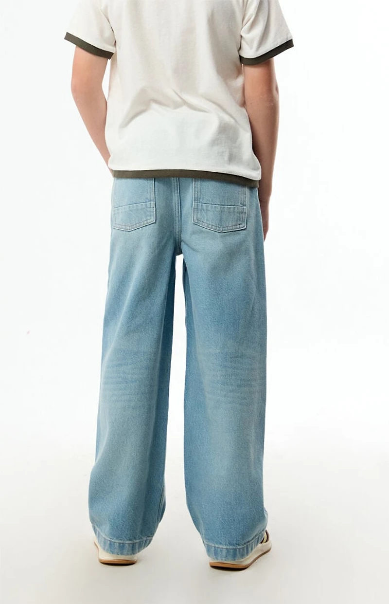 Pacsun Kids Light Blue Baggy Jeans