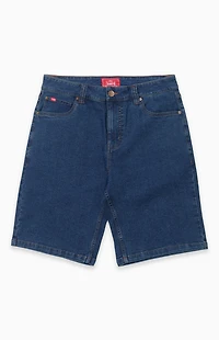 LOST Indigo Wash Slacker Denim Jorts