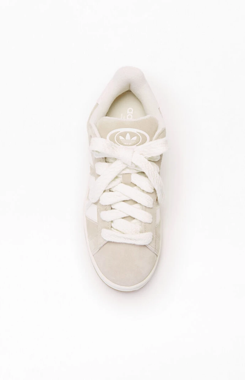 adidas Women's Tan & White Campus 00s Sneakers