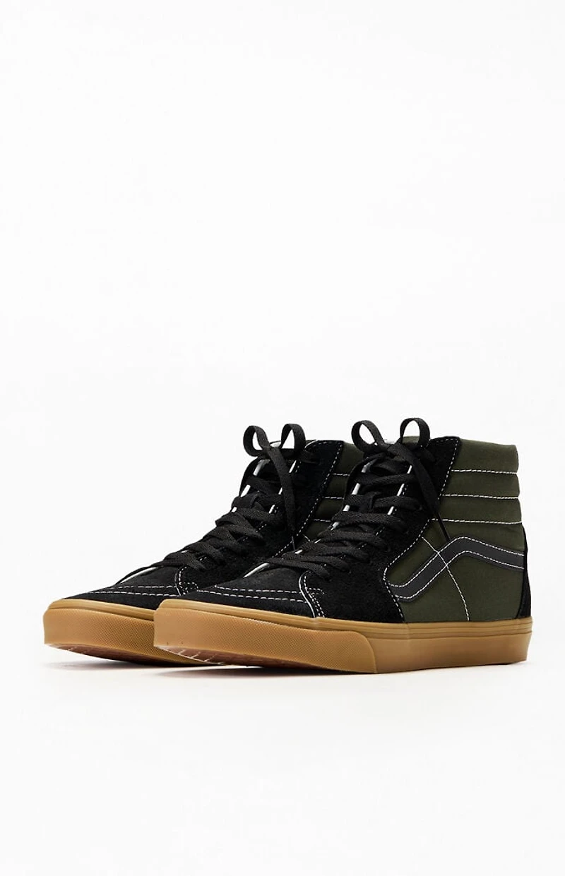 Vans Obsidian Suede & Canvas Sk8-Hi Shoes