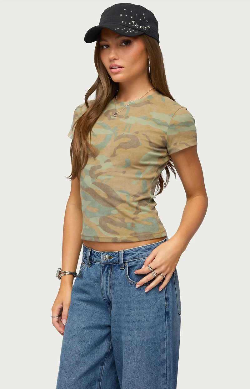 Edikted Chasidy Camo T-Shirt