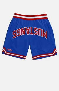 UPSIDE Southern Methodist University Mustangs Varsity Mesh Shorts