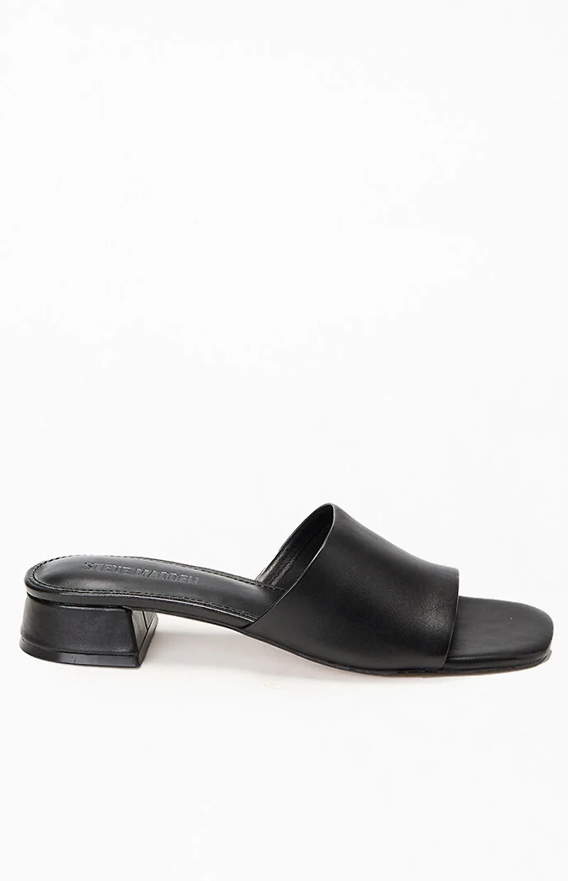 Steve Madden Women's Black Montgomery Sandals