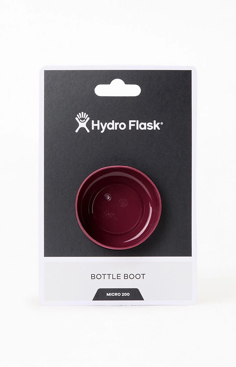 HYDRO FLASK Burgundy Micro 200 Bottle Boot
