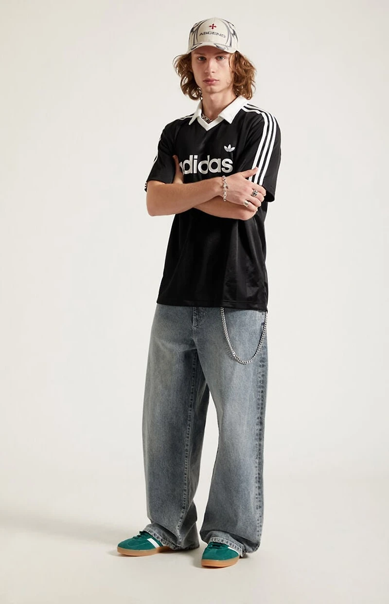 Pacsun Blake Extreme Baggy Jeans Chain Washed Gray