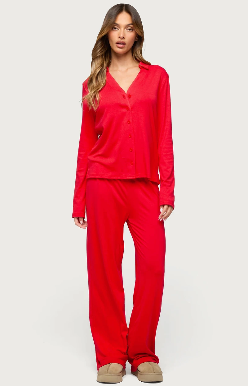 Edikted Justina Button Up Top