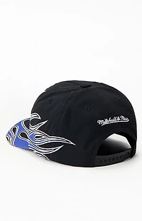 Mitchell & Ness LA Dodgers Flame Thrower Snapback Hat
