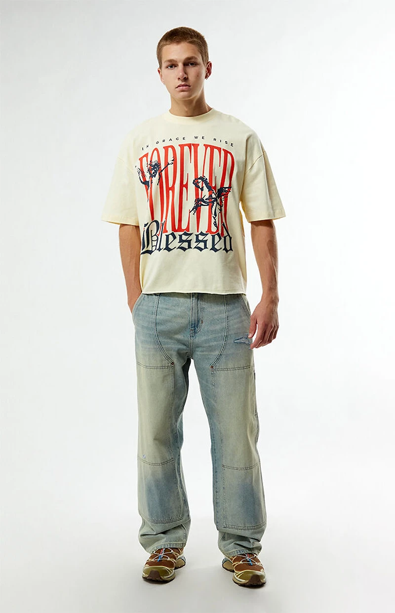 Pacsun Forever Cropped Boxy T-Shirt