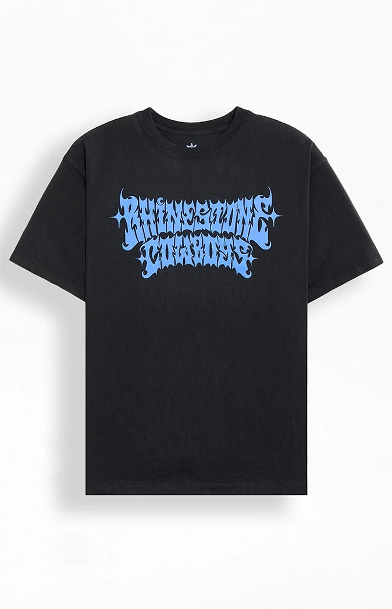 UNDER A BURNING SUN Rhinestone Cowboys Metal T-Shirt