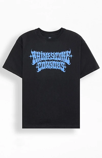 UNDER A BURNING SUN Rhinestone Cowboys Metal T-Shirt