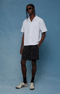 Pacsun Striped Linen Shorts