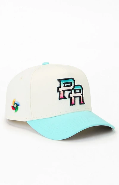 New Era Puerto Rico Chrome 9FORTY Snapback Hat