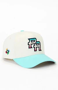 New Era Puerto Rico Chrome 9FORTY Snapback Hat