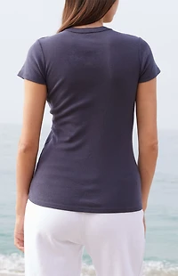 John Galt Blue Hailie Newport T-Shirt