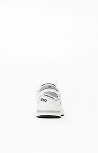 New Balance White & Grey 1000 Shoes