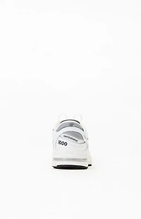 New Balance White & Grey 1000 Shoes