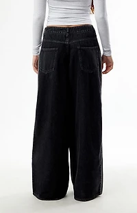 adidas Black Firebird Adilenium Denim Track Pants