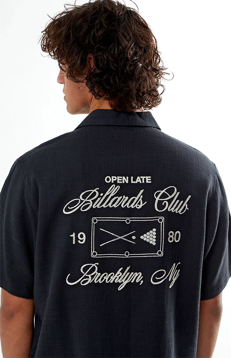 Pacsun Billiards Club Oversized Camp Shirt