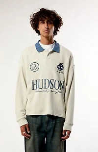 Pacsun Hudson Long Sleeve Rugby Polo Shirt