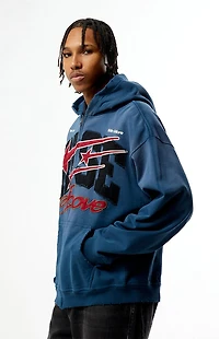 Pacsun Rise Above Full Zip Hoodie