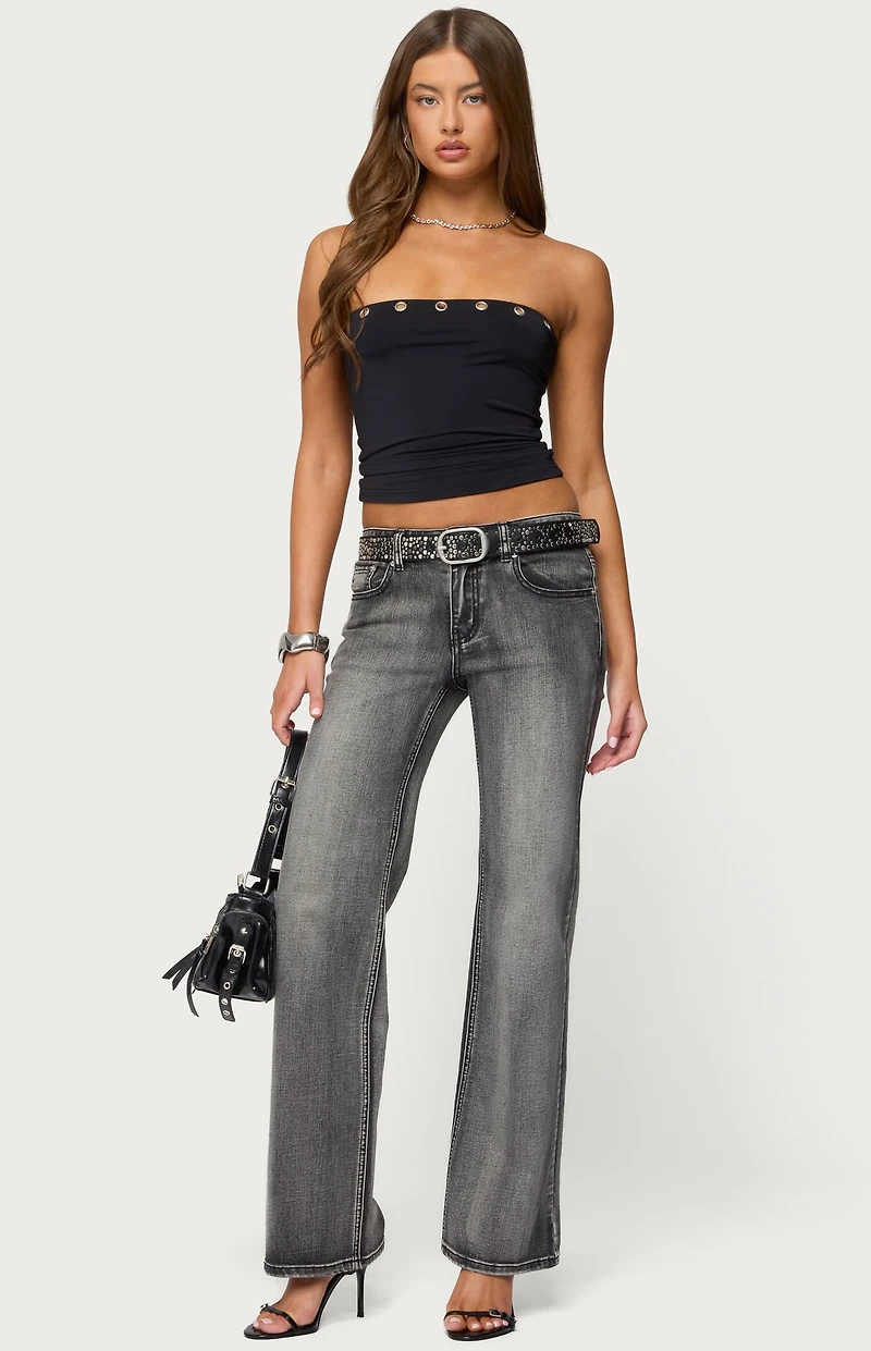 Edikted Dahna Grommet Tube Top