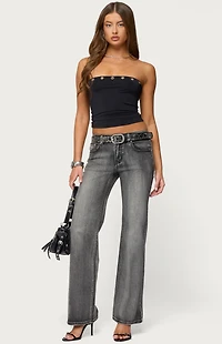 Edikted Dahna Grommet Tube Top