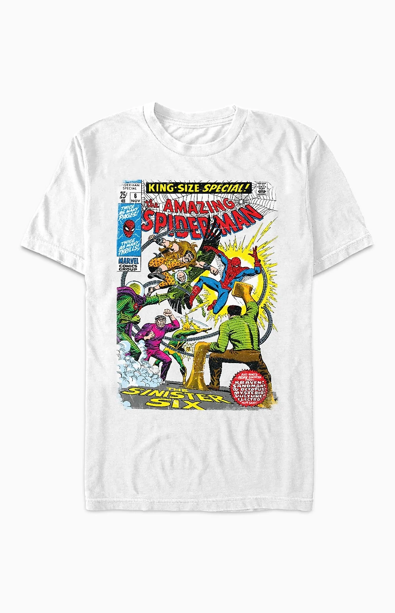 Spider-Man Sinister6 Comic T-Shirt