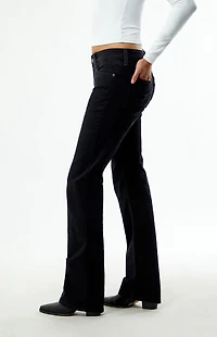 Levi's Black Crew Look Super Low Bootcut Jeans