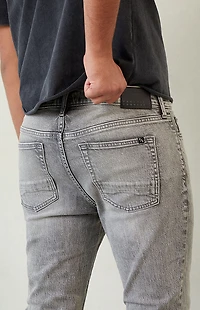 Pacsun Bryce Stacked Skinny Jeans Stretch Gray