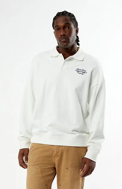 GUESS Originals Rugby Oversized Crew Neck Sweatshirt