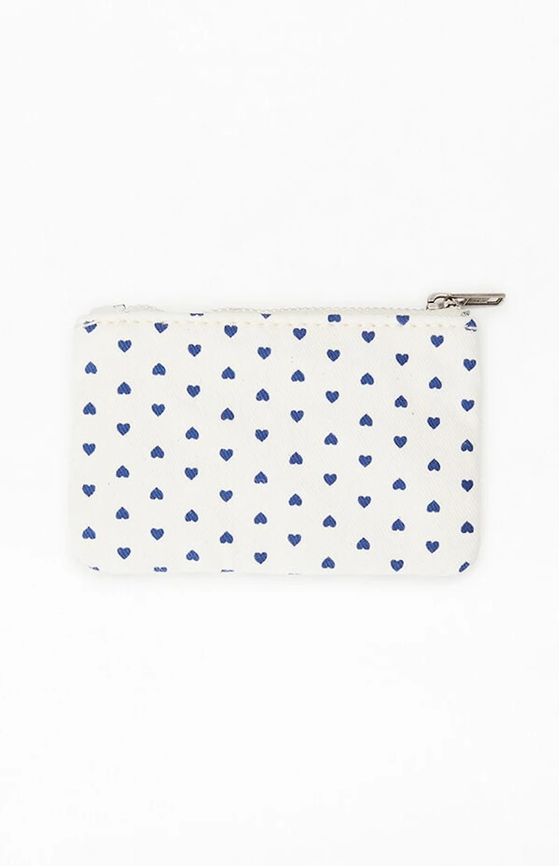 John Galt Navy Heart Coin Purse