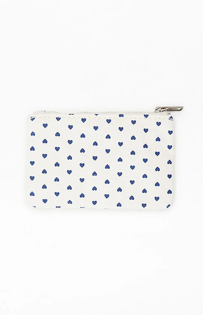 John Galt Navy Heart Coin Purse