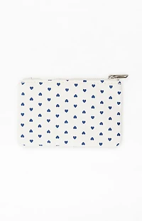 John Galt Navy Heart Coin Purse