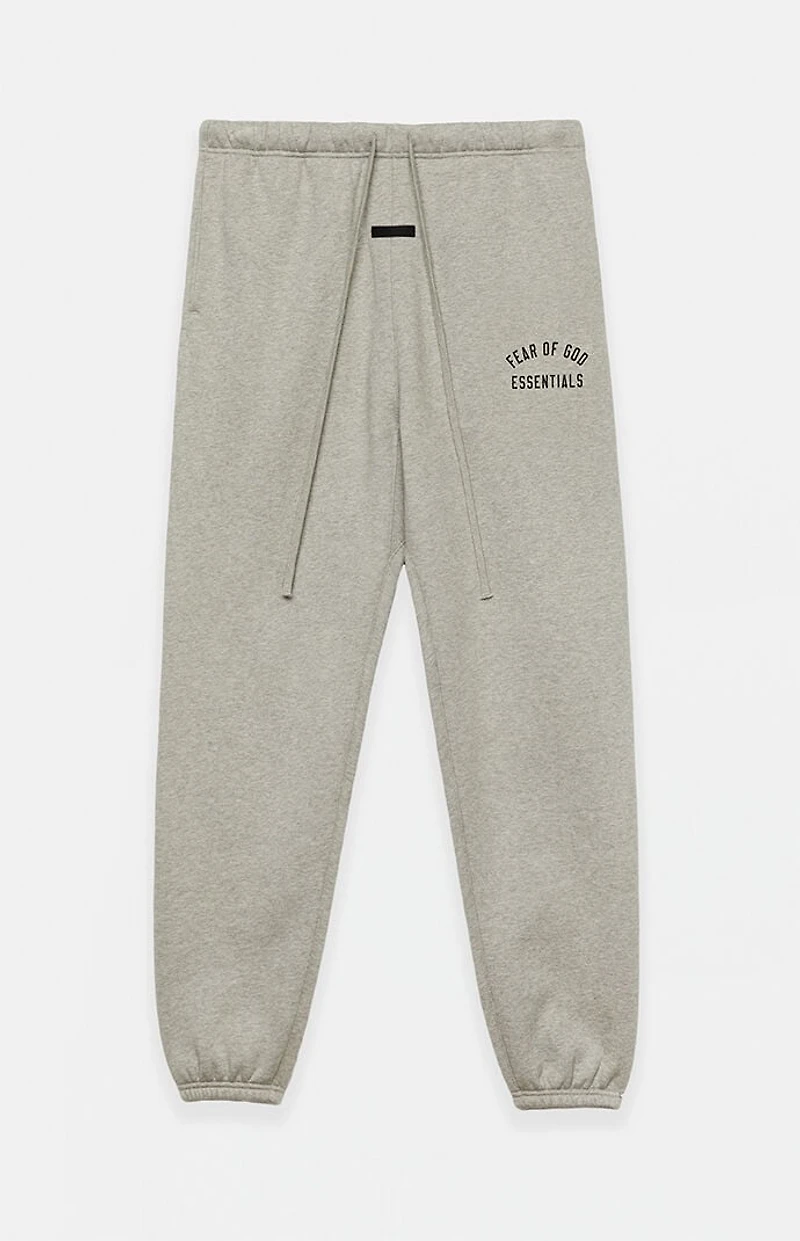 Fear of God ESSENTIALS Dark Heather Oatmeal Classic Sweatpants