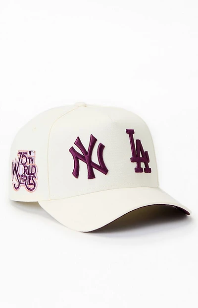 New Era 75th World Series NY LA 9FORTY Snapback Hat
