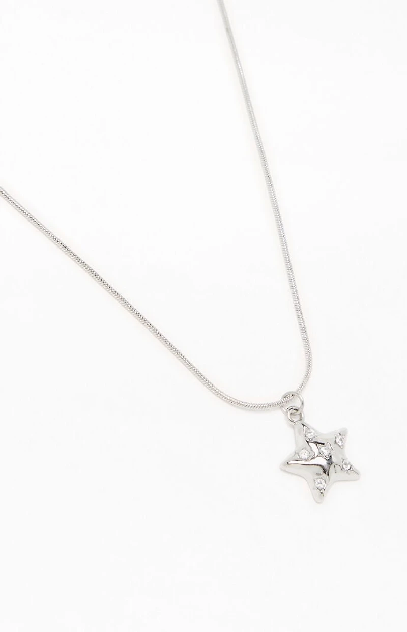 LA Hearts Star Pendant Necklace