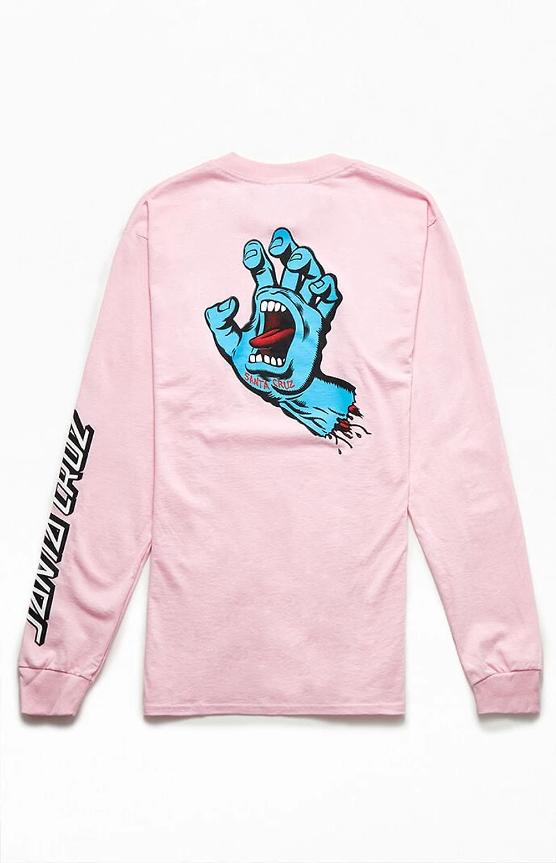 Santa Cruz Screaming Hand Long Sleeve T-Shirt