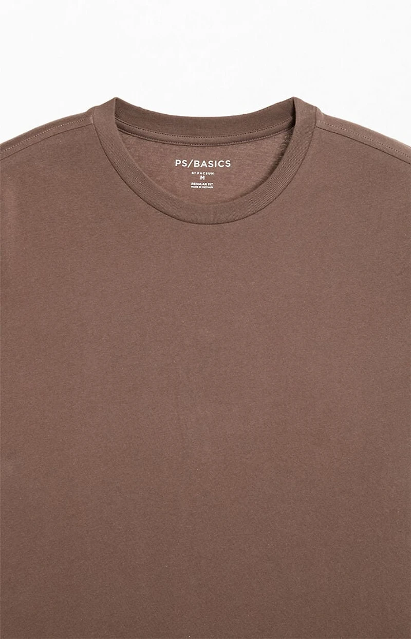 PS Basics Chocolate Basic Reece T-Shirt