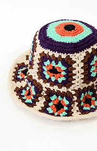 Brixton Crochet Knit Bucket Hat