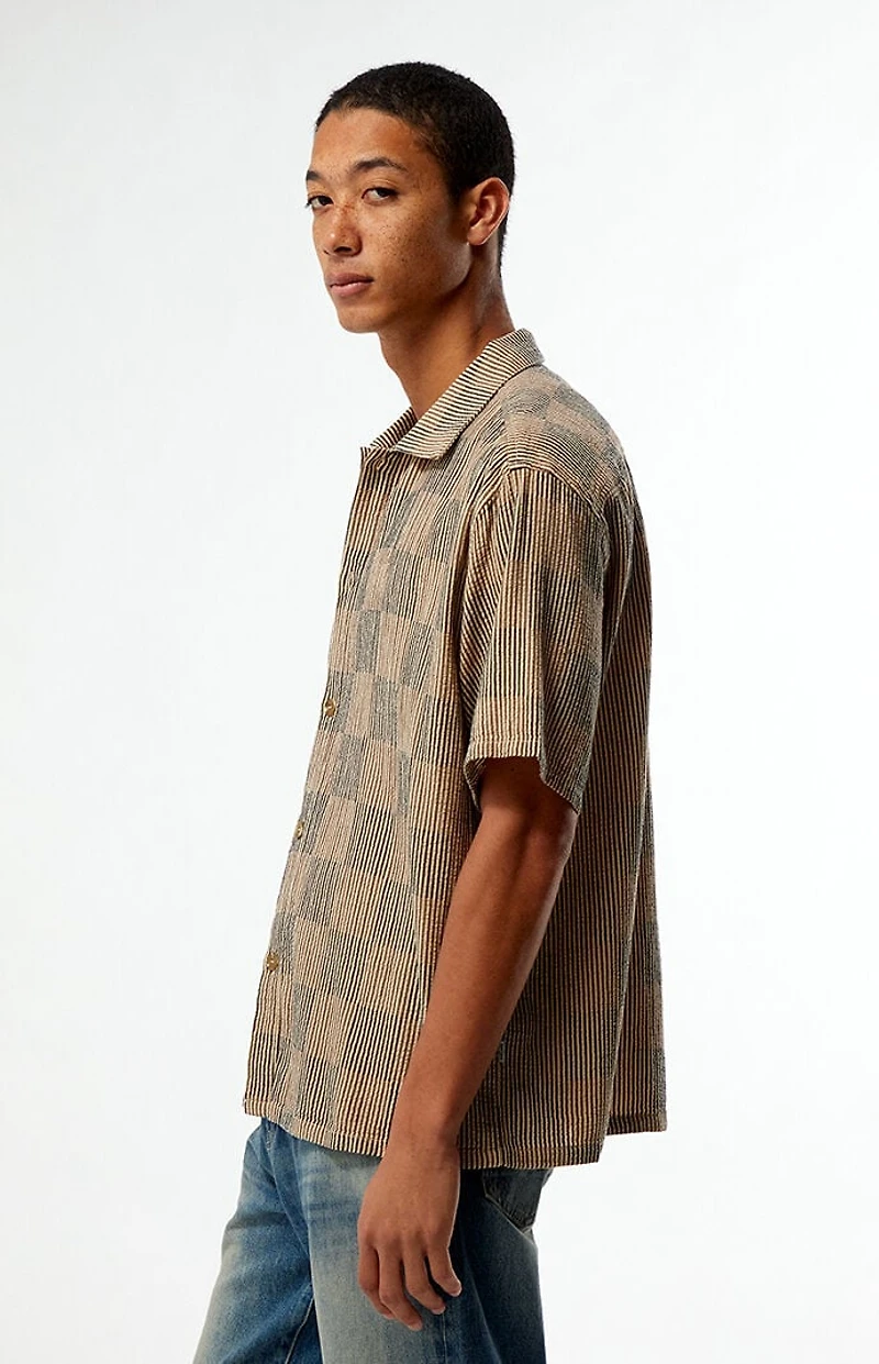 Rhythm Tanner Check Linen Shirt