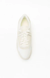 Reebok White Classic Nylon Sneakers