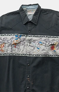 PS VINTAGE '90s Cowboy Button Up Top