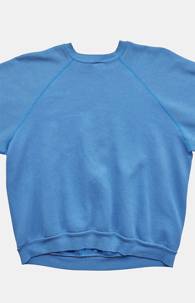 PS VINTAGE '80s Blue Blank Sweatshirt