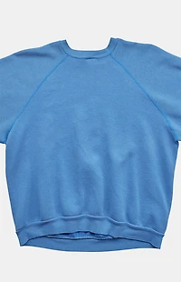 PS VINTAGE '80s Blue Blank Sweatshirt