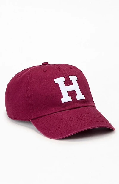 47 Brand Harvard Clean Up Strapback Hat