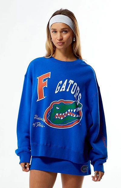 WILD COLLECTIVE x Pacsun University of Florida Gators Crew Neck Oversized Sweatshirt