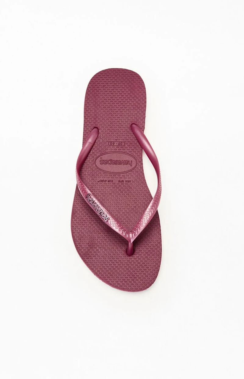 Havaianas Women’s Metallic Slim Sandals