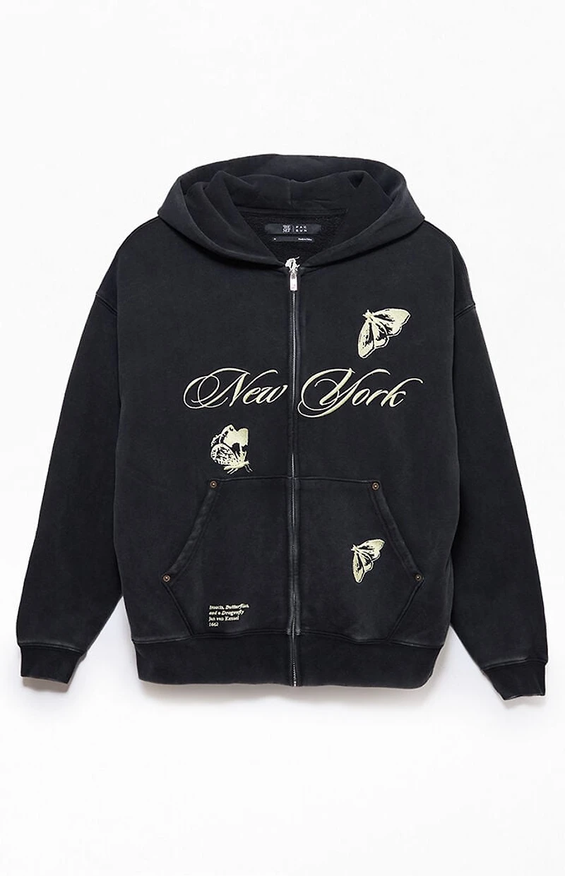 The Met x Pacsun Butterfly Zip Up Hoodie