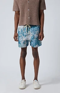 Pacsun Floral Tapestry Shorts