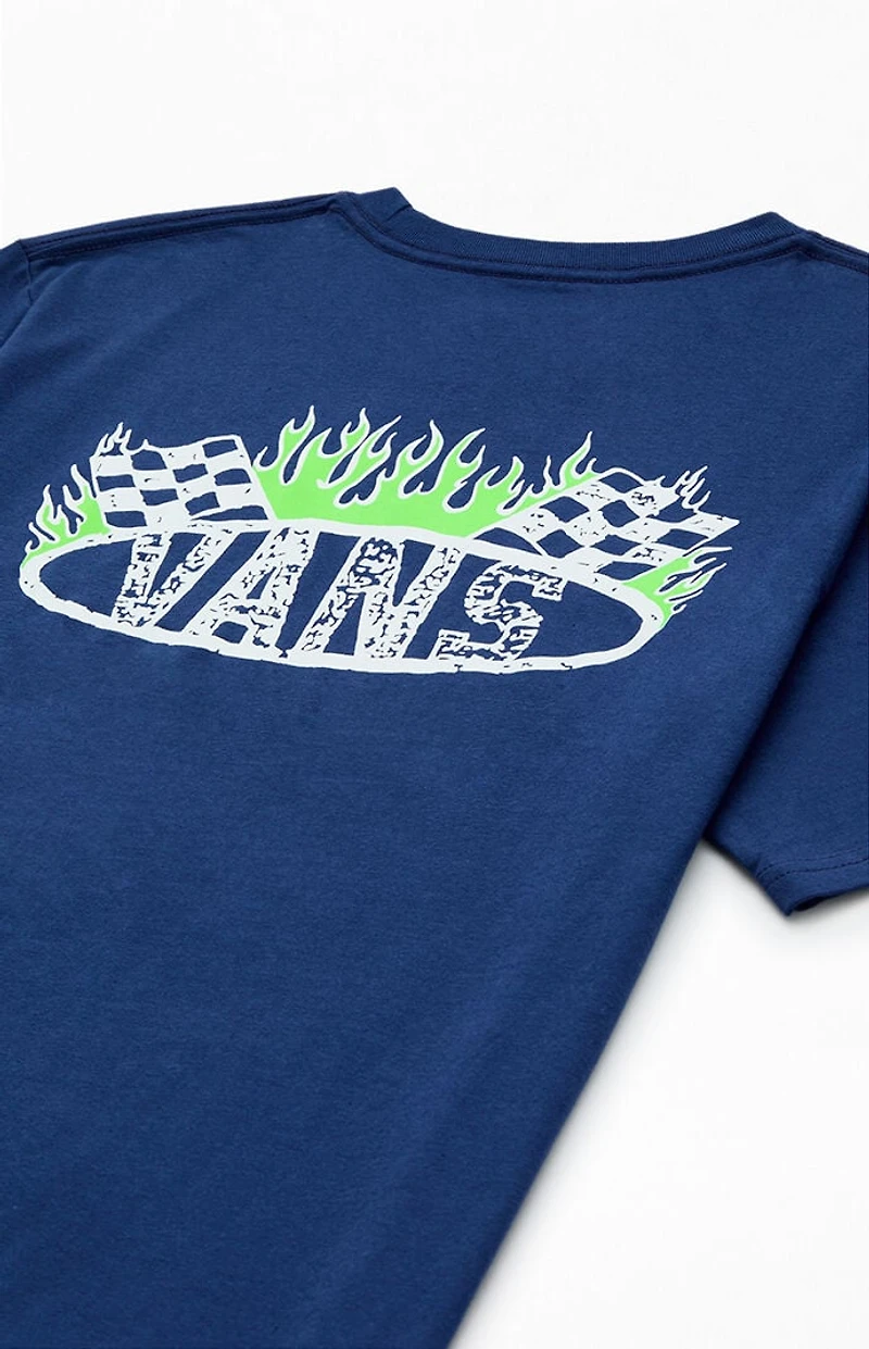 Vans Kids Racing Flames T-Shirt